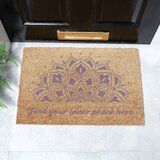 Artsy Doormats Otirač od kokosovih vlakana 60x90 cm Find Your Inner Peace – | shoptok.hr