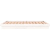  Posteljni okvir bel 120x190 cm trden les, (20903672) | Shoptok.si