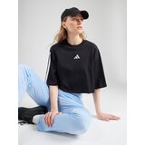 Adidas Široka majica crna / bijela | shoptok.hr