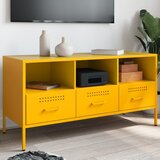 Furnova TV omarica gorčično rumena 100,5x39x50,5 cm jeklo, (21922603) Cene
