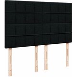  Otomanski krevet s madracem crni 140x190cm od tkanine | shoptok.hr