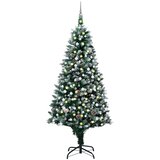 Shumee Umetna novoletna jelka z LED lučkami, bučkami in storži 240 cm, (20669763) Cene