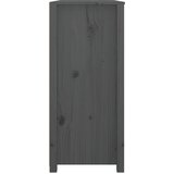  Bočni ormarić sivi 100x40x90 cm od masivne borovine | shoptok.hr