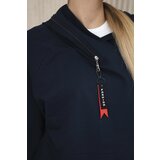 Kesi Tunic with zipper on hood Oversize dark blue | shoptok.hr