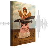  Slika - Frida Kahlo – They Asked for Planes and Got Straw Wings 60x90 Akustična | shoptok.hr
