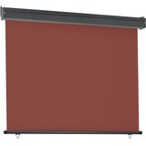 Balkonska bočna tenda 125 x 250 cm smeđa | shoptok.hr