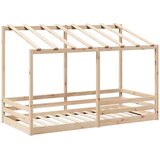  Dječji krevet s krovom bijeli 80 x 200 cm od masivne borovine | shoptok.hr