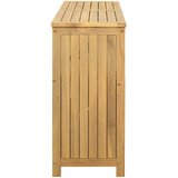  Vrtna konzola s pohranom Svijetla akacija 110 x 35 x 75 cm | Eponuda.ba