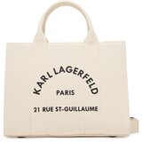 Karl Lagerfeld RSG SQUARE MEDIUM TOTE Bež Cijene