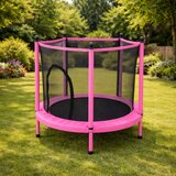 Fun Flip Trambolina 140cm sa sigurnosnom mrežom - Pink ( FF-140-PIN ) | Eponuda.com