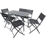 Ambia Garden Vrtni Set Sumila, Črna, 7-Delno Cene