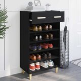  Ormar za cipele Crni hrast 60 x 35 x 105 cm Konstruirano drvo | Eponuda.ba