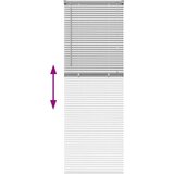  Zavjesa za prozor sa zavjesama Srebrna 80 x 130 cm Aluminij | shoptok.hr