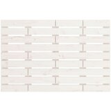  Zidno uzglavlje bijelo 81x3x63 cm od masivne borovine | shoptok.hr