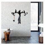 Lessentiel Maison zidna vešalica Tropical, 60x29x2cm, Crna | ePonuda.com