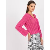 RUE PARIS Sweater-LC-SW-0228.21P-Dark Pink | Shoptok.si