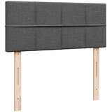  Krevet s oprugama i madracem tamnosivi 120 x 200 cm od tkanine | shoptok.hr