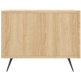  Stolić za kavu boja hrasta 50 x 50 x 40 cm konstruirano drvo | shoptok.hr