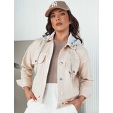 DStreet Kurtka jeansowa damska ASFA jasnobeżowa | Shoptok.si