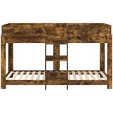 Postelja na vzkraj za otroke Dimljeni oreh 100 x 200 cm, (5000142071) | Shoptok.si