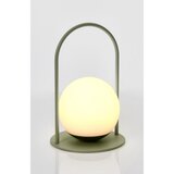 BIZZOTTO Zelena LED stolna lampa s mogućnosti zatamnjivanja s plastičnim sjenilom (visina 21 cm) Pansy – | shoptok.hr