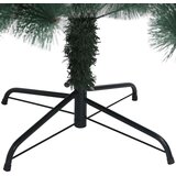 vidaXL Umjetno božićno drvce s rasvjetom i setom kuglica Zelena 120 cm | shoptok.hr