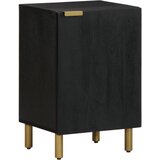 Maison Chic Kopalniška omarica - Kopalniški kabinet črna 38x33x58 cm iz umetnega lesa, (21794956) | Shoptok.si