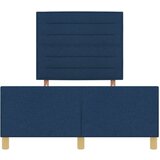Plavi Modra Tkaninska Postelja 140x200 cm, (22049128) | Shoptok.si