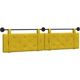  Držeće uzglavlje Zidne Žuta 210 x 55 x 5 cm Baršun - Žuta 200 cm bez LED | shoptok.hr