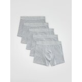 Reserved Komplet od 5 pari long bokserica - svijetlo siva | shoptok.hr