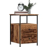 vidaXL Noćni ormarići 2 kom Staro drvo 34x35,5x50 cm Konstruirano drvo | shoptok.hr