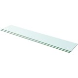 vidaXL Ploče za police 2 kom staklene prozirne 110 x 20 cm | shoptok.hr