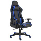 vidaXL Vrtljiv gaming stol moder PVC Cene