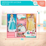 Disney Princess Drveni magnetni set za oblačenje Disney princeze - 45 dijelova | shoptok.hr