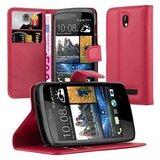 Cadorabo Ohišje, združljivo z HTC Desire 500 v rdeče sladkorno jabolko - Zaščitni ovitek z magnetnim zapiranjem, stoječo funkcijo in režo za kartice, (20557666) | Shoptok.si