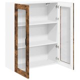 vidaXL zidni kuhinjski ormarić zidne dimljeni hrast 80 x 31 x 100 cm | shoptok.hr