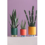 PT LIVING Kovinski okrasni cvetlični lonec ø 20 cm Double Funky – | Shoptok.si
