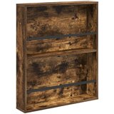  Polica za časopise Zidne 2 pcs Dimljeni hrast 60 x 12 x 70 cm | shoptok.hr