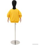  Podesiva lutka 120-150 cm s postoljem Uniseks PP Crna | shoptok.hr