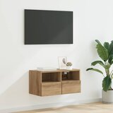 vidaXL TV stenska omara Umetni hrast 60 x 30 x 30 cm Konstruiran les | Shoptok.si