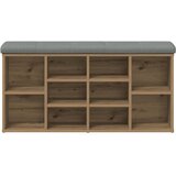  Klupa za cipele obrtnički hrast 102x32x50 cm izrađeno drvo | Eponuda.com