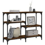  Konzolni stol boja hrasta 102x29x75 cm od konstruiranog drva | Eponuda.com