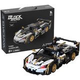 Kockice za slaganje sportskog automobila sa 242 elementa - crno/sivi | shoptok.hr