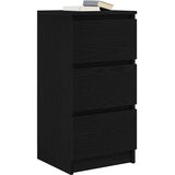  Komoda crni hrast 37,5x35x76 cm konstruirano drvo | Eponuda.com
