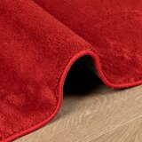  Tepih OVIEDO kratkih vlakana crveni 140x200 cm | shoptok.hr