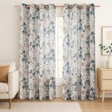 Restilo Svetlo modra/kremno bela zavesa 135x250 cm Flosi – | Shoptok.si