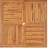  Vrtni blagovaonski stol 110 x 110 x 75 cm od masivne tikovine | shoptok.hr