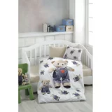 Mila Home Pamučna dječja posteljina za dječji krevetić s uključenom plahtom/4-dijelna 100x150 cm –