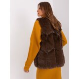 Wool Fashion Italia Vest-AT-KZ-2375.00P-dark brown | Shoptok.si