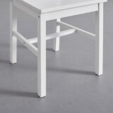 Bessagi Home jedilna garnitura matias, borov les, bela, 3-Delno | Shoptok.si